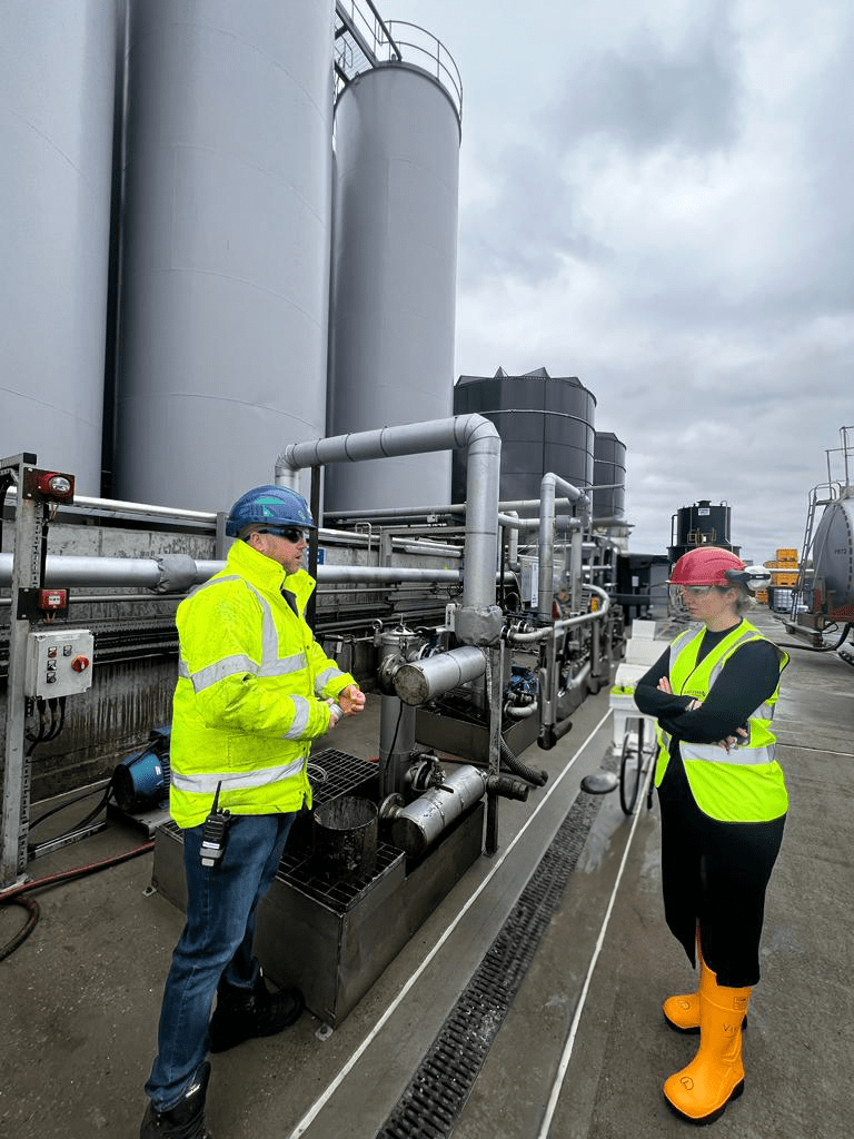 Urico Bioenergy  team providing waste oil collection and recycling services in London